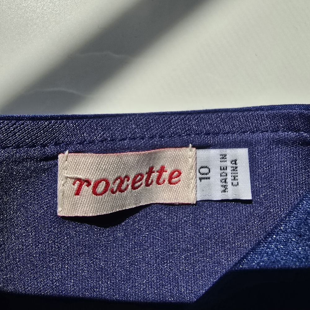 Girls Roxette Formal Dress Sz 10 - Picture 4 of 9